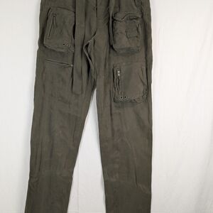 Johnny Was Pete & Greta Tyla Belted Cargo Pants Sz 4
